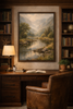 Whispering Valley – Luxury Landscape Framed Canvas Wall Art