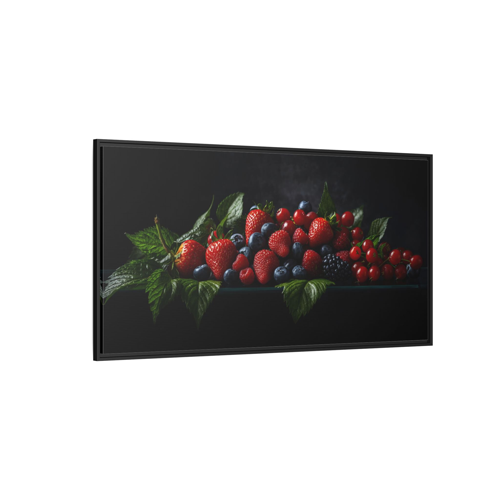 Midnight Harvest | Framed Canvas Art