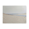 Coastal Texture Canvas Wall Art – Neutral Beach Abstract Landscape