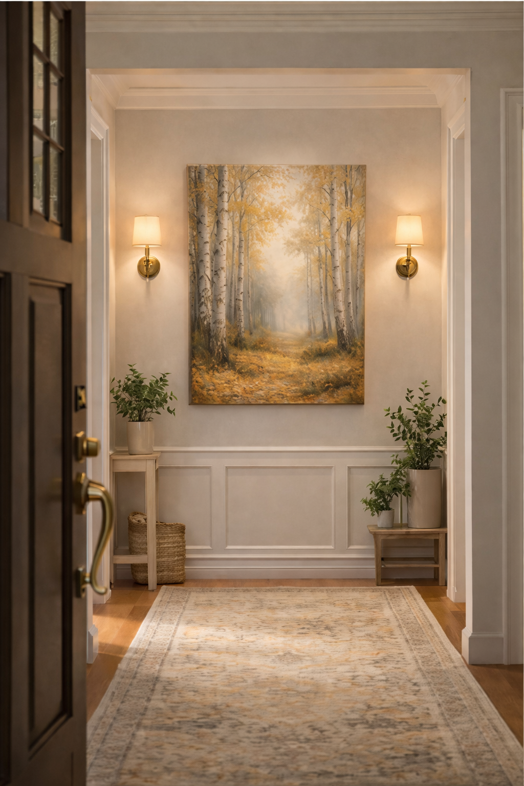 Whispers of Autumn Light – Premium Gallery Canvas Wall Art