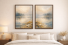 Mountain River Landscape – Nature Framed Canvas Wall Art