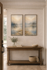 Mountain River Landscape – Nature Framed Canvas Wall Art
