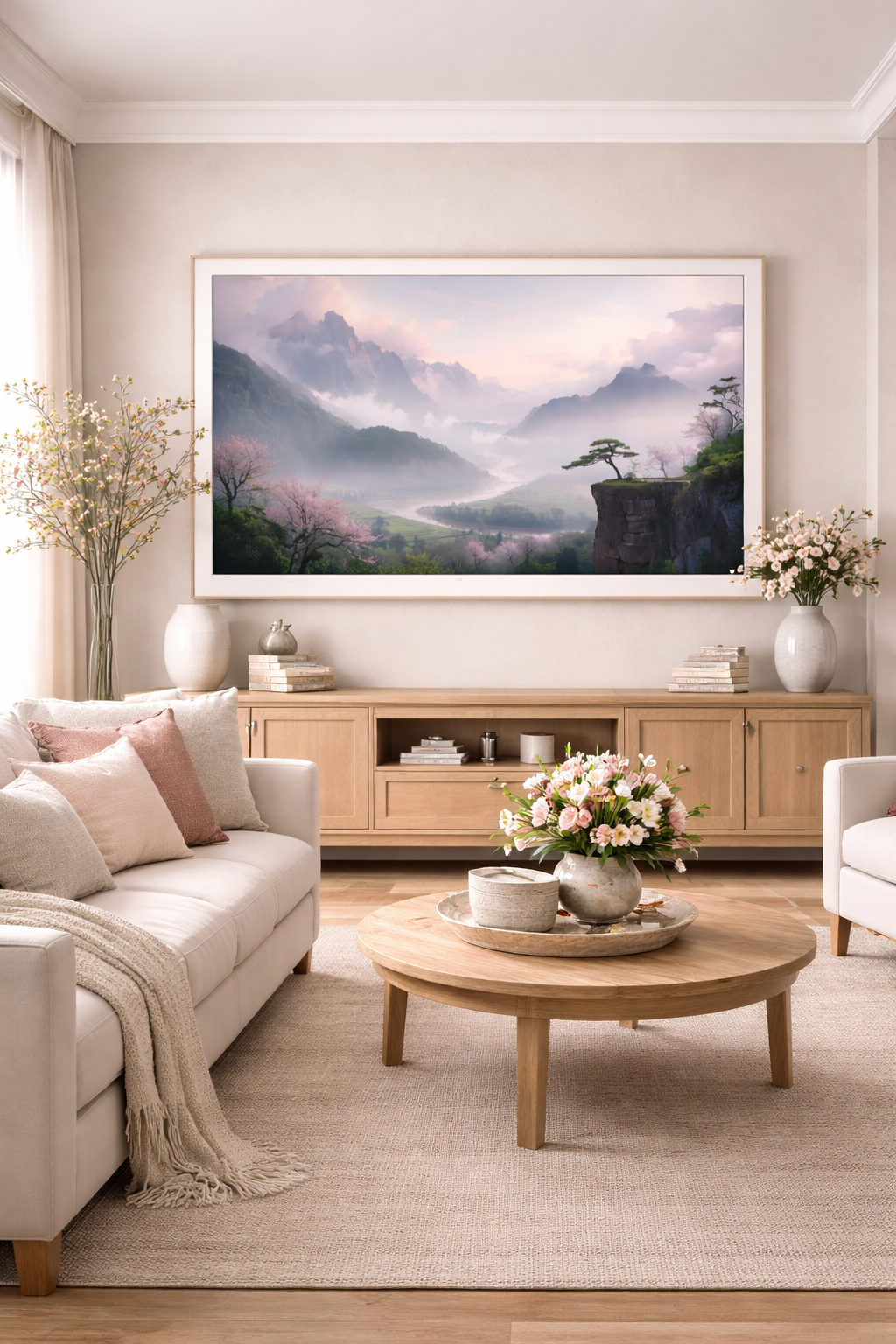 Whispers of the Mist Valley | 4K Samsung Frame TV Digital Art