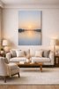 Whispering Mist Lake – Large Canvas Wall Art