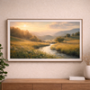 Golden Meadow Reverie | 4K Samsung Frame TV Digital Art
