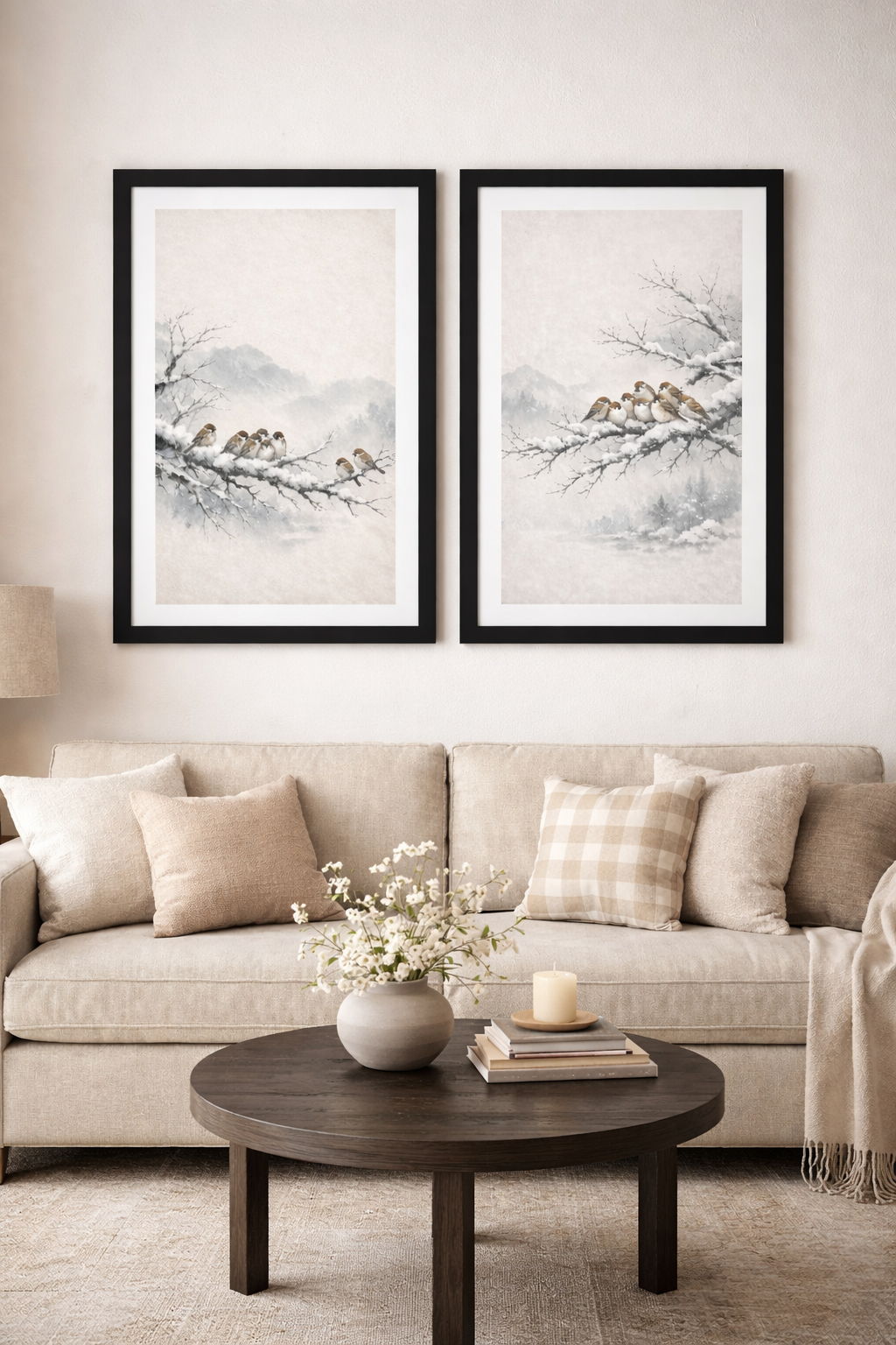 Luxury Framed Wall Art Print | Elegant Home Decor