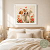 Two Little Loves – Sweet Puppy Framed Wall Art