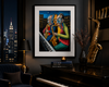 Midnight Jazz – Contemporary Music Framed Print