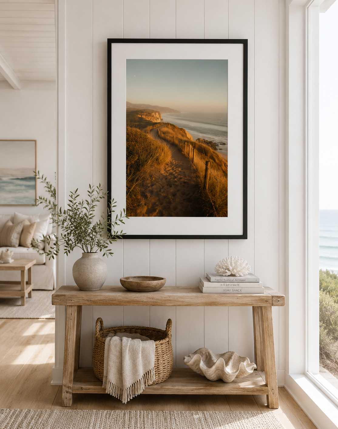 Golden Bluffs of Palos Verdes – Coastal Framed Print