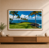 Coastal Paradise Fairway| 4K Samsung Frame TV Digital Art