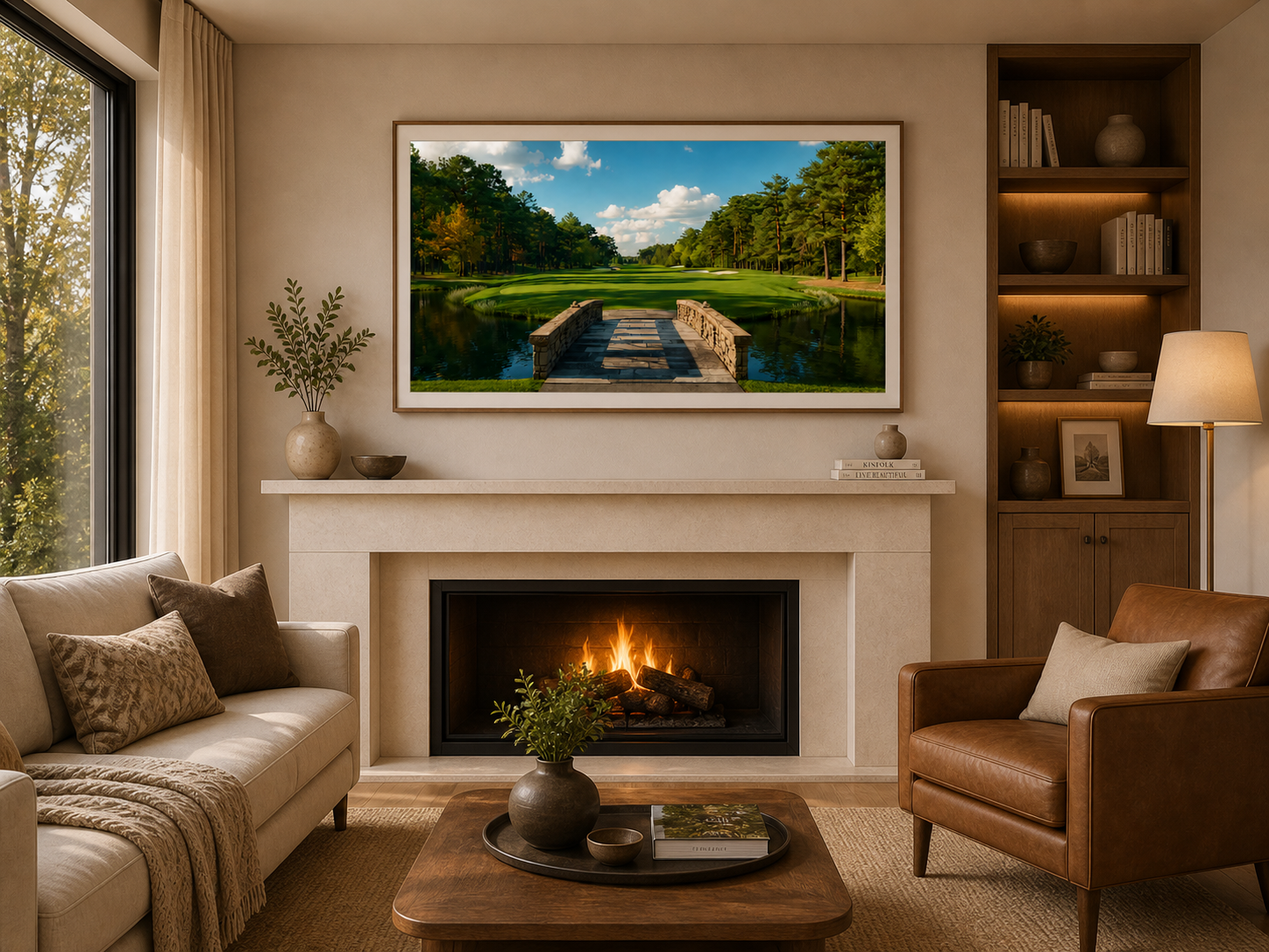 Path to Serenity| 4K Samsung Frame TV Digital Art