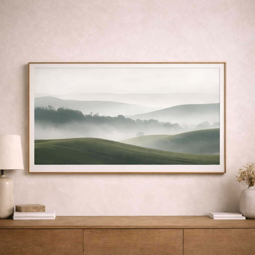 Misty Hills Serenity – Samsung Frame TV Art (4K)