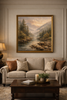 Mountain River Wall Art Printable – Landscape Digital Download