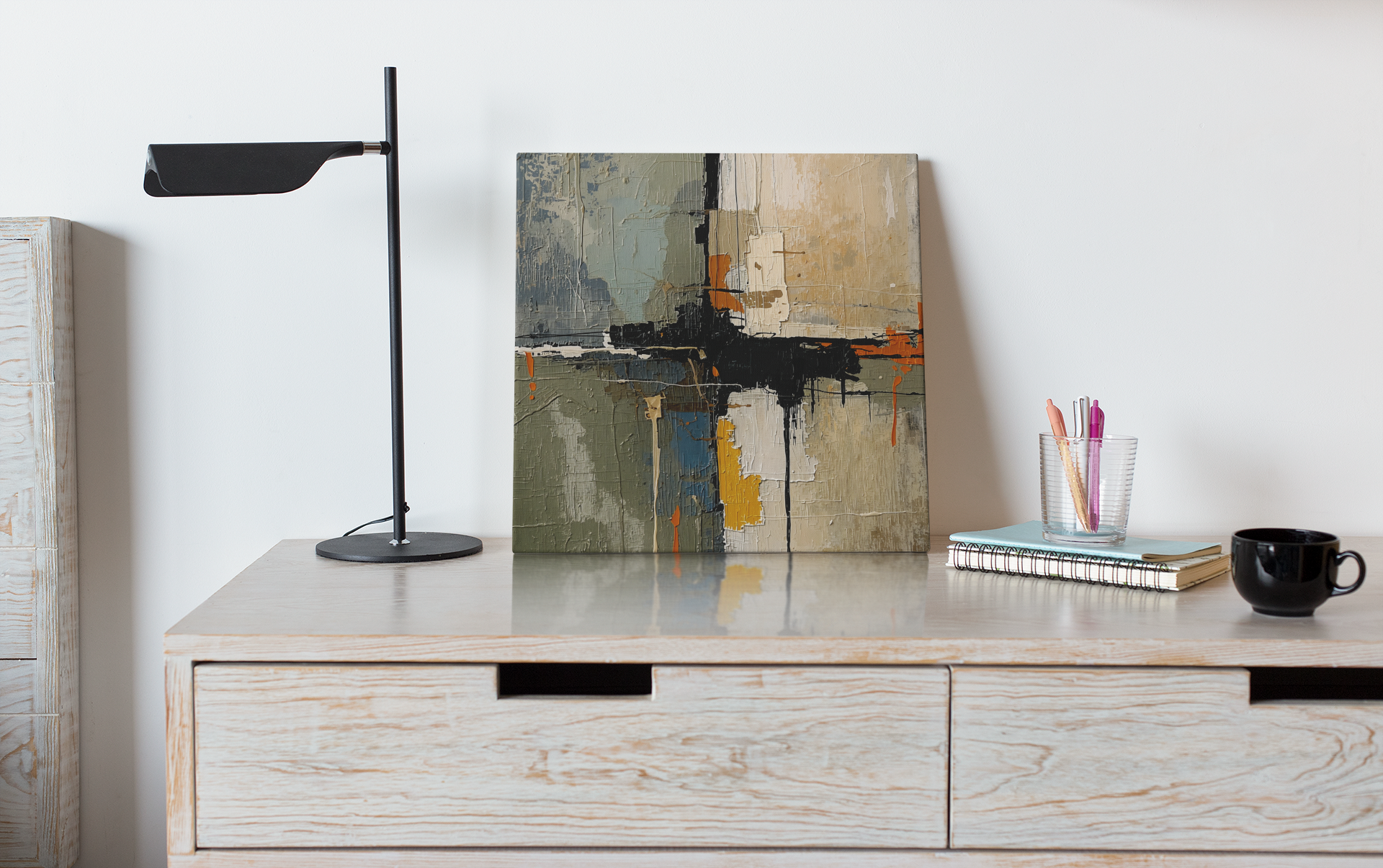 Axis Balance – Modern Abstract Canvas Wall Art