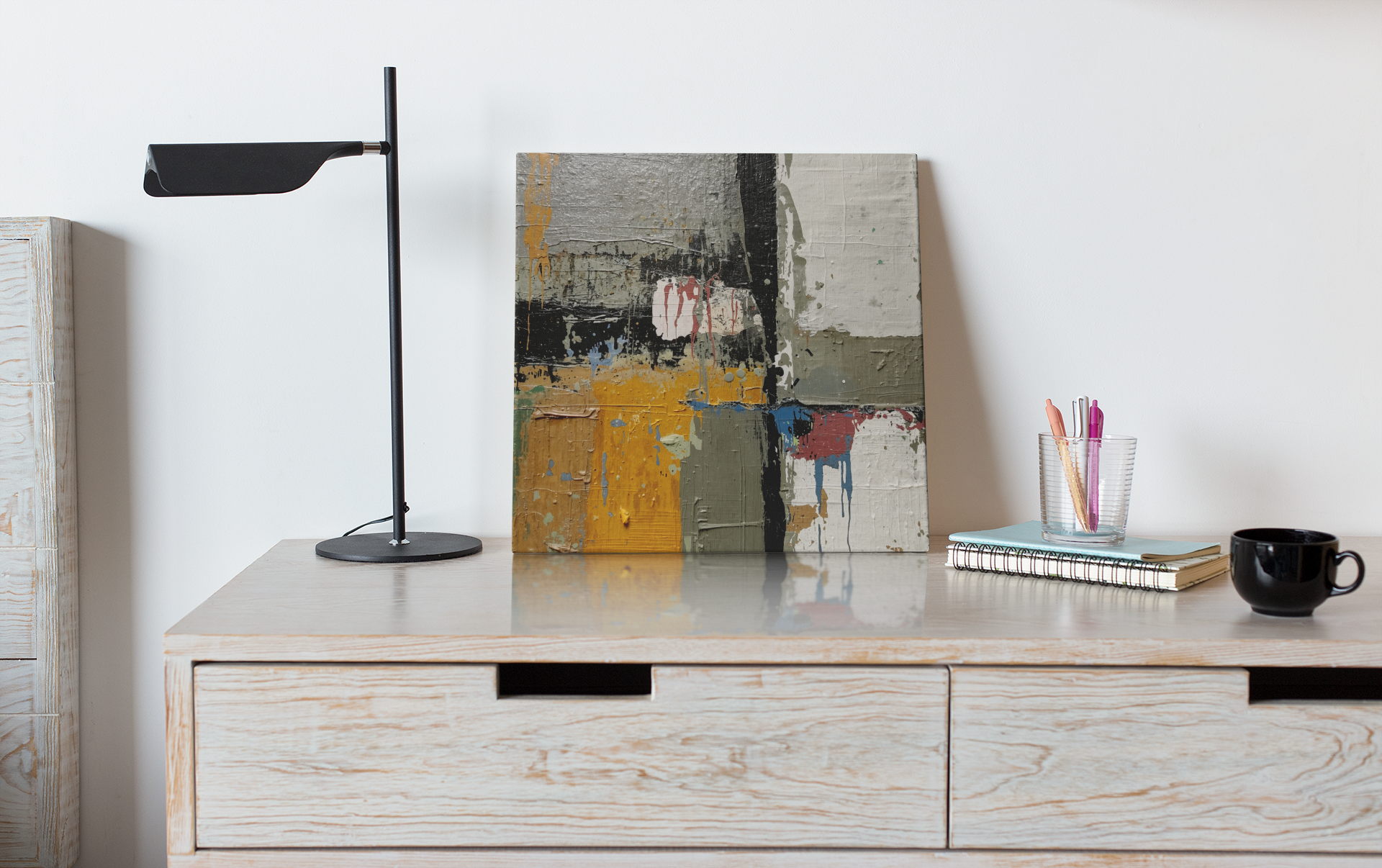 Urban Axis – Modern Abstract Canvas Wall Art