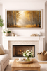Golden Whisper Path | 4K Samsung Frame TV Digital Art