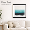 Muted Coast – Minimal Abstract , Neutral Luxury Decor