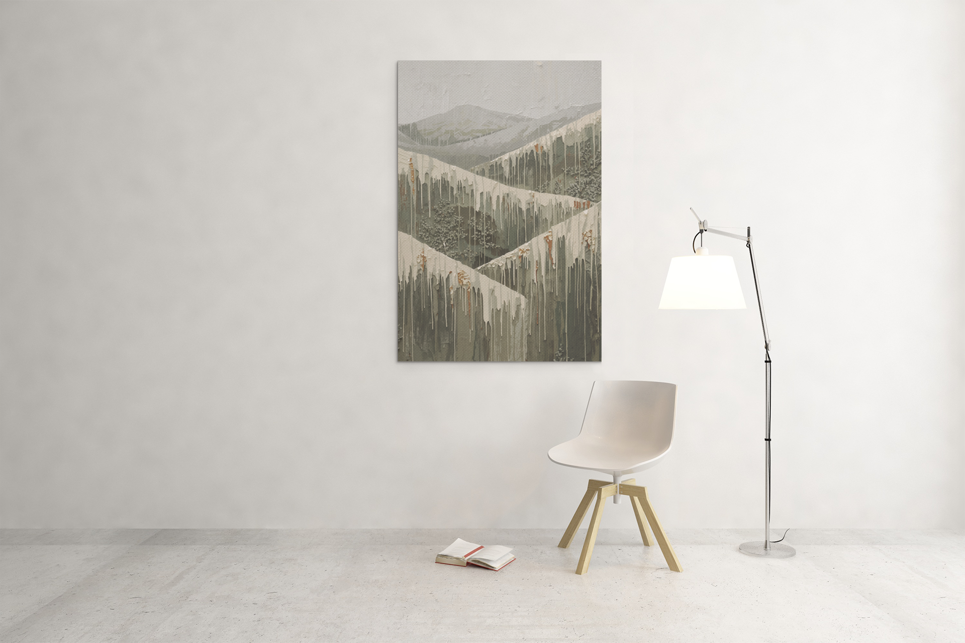 Cascading Earth Flow