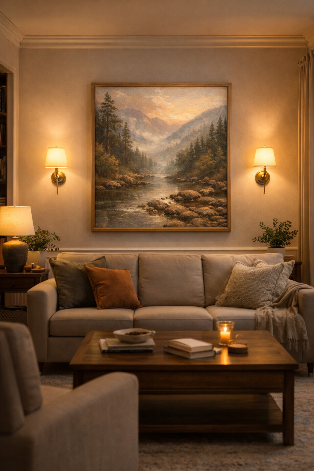 Echoes of Dawn – Premium Gallery Wrapped Canvas Wall Art