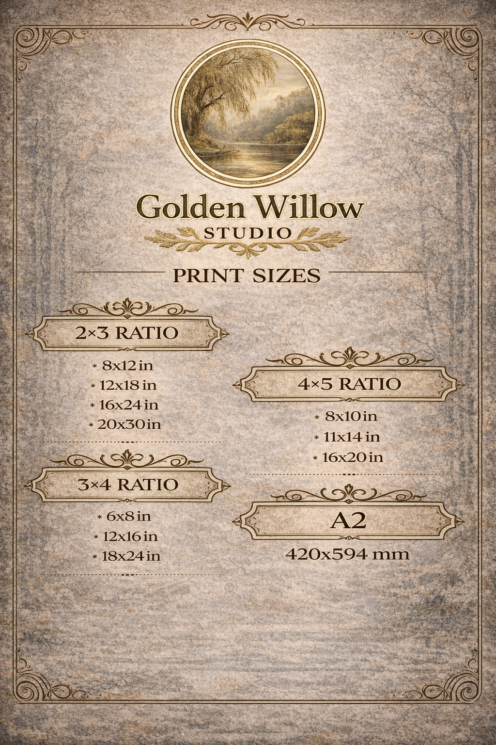 Mountain River Wall Art Printable – Landscape Digital Download