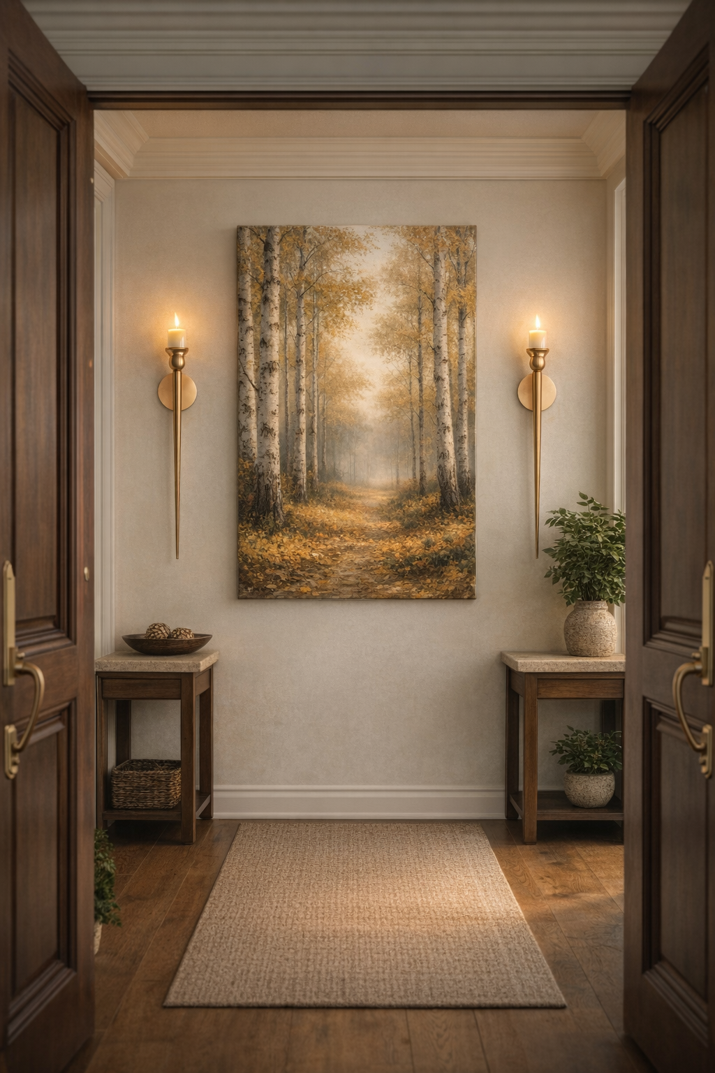 Modern Gold Wall Sconce Set (2PCS) — Luxury Ambient Lighting