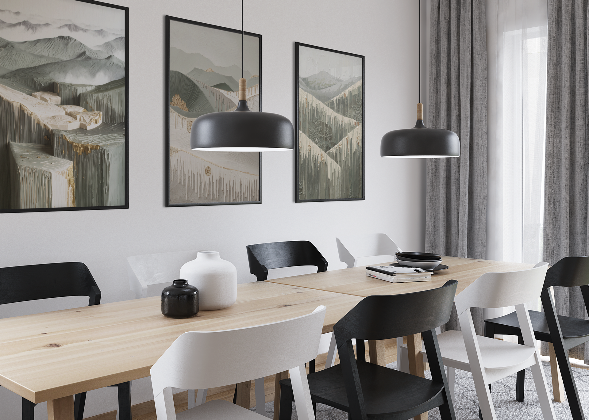 Cascading Earth Flow