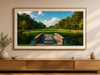 Golden Fairway Collection – Set of 5 – Frame TV Art Bundle (5 Pieces)