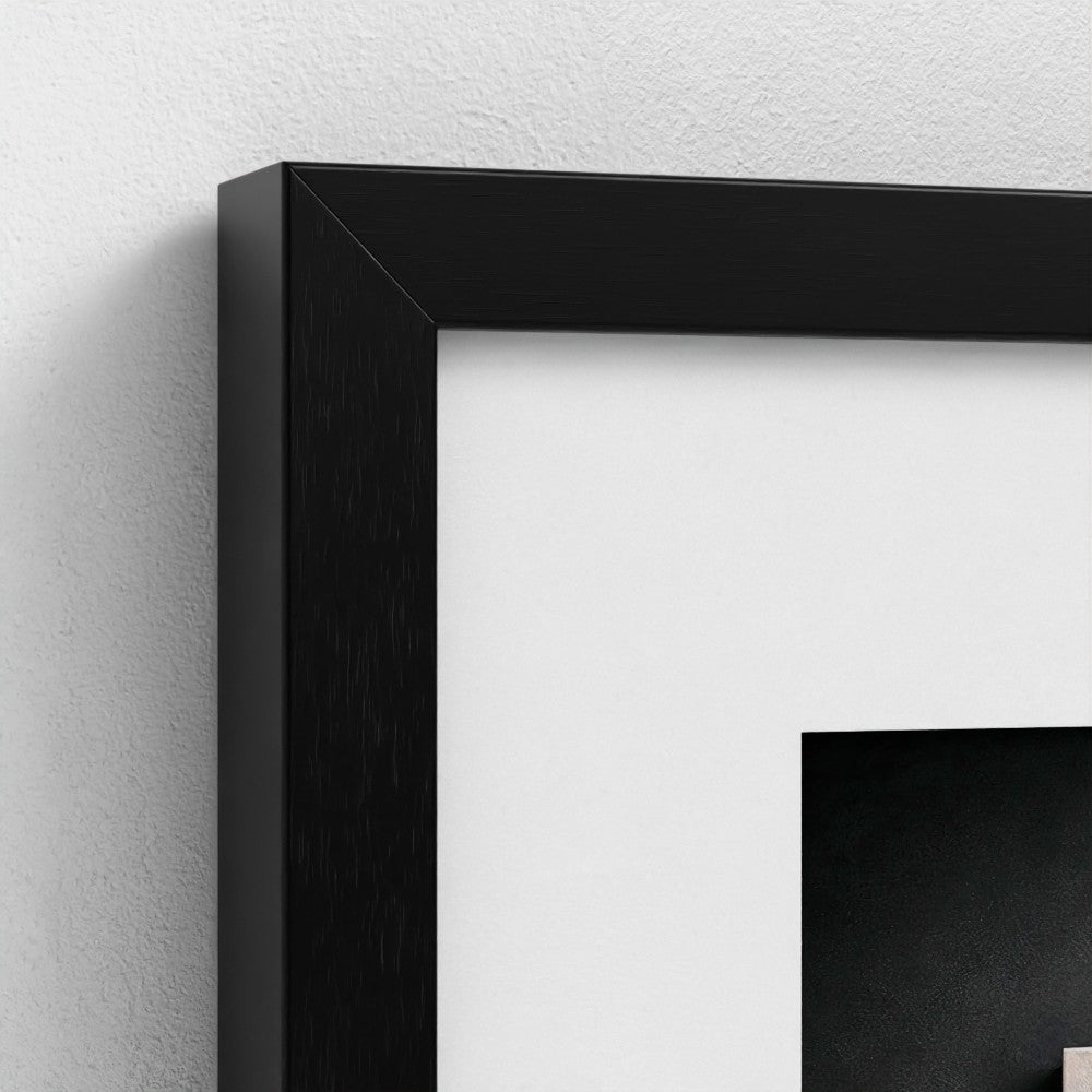 Soft Geometry Balance – Gallery Box Frame Wall Art (12x12)