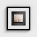 Soft Geometry Balance – Gallery Box Frame Wall Art (12x12)